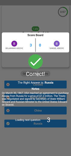 Quiz App 6 تصوير الشاشة