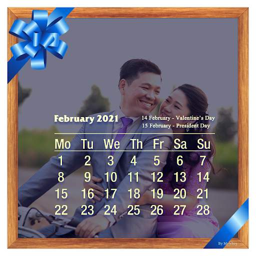 Calendar Photo Frame 2021 USA screenshot 4