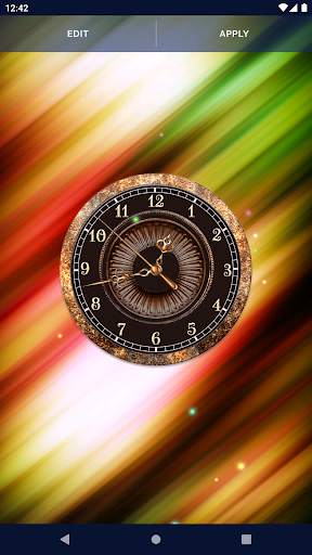HD Clock Beautiful Wallpaper screenshot 8