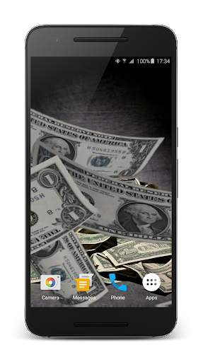 Falling Money Live Wallpaper screenshot 4