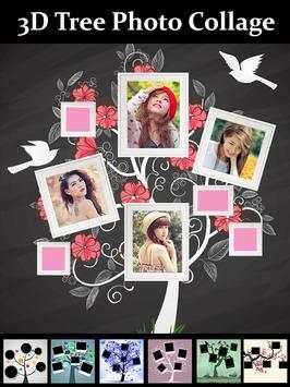 3D Tree Photo Collage Maker screenshot 2