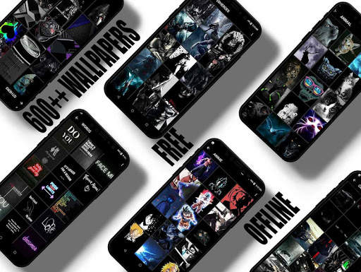 Black Wallpapers HD 8 تصوير الشاشة