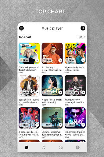 Music online - Music player 2 تصوير الشاشة