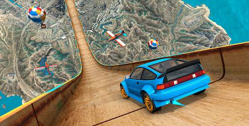 Superhero Crazy Car Stunt Mega Ramp Car GT Racing screenshot 2