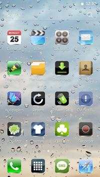 3D water theme for Phone screenshot 2