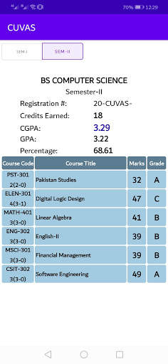 CUVAS Students Portal screenshot 5