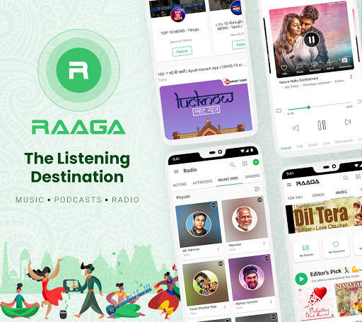 Raaga Hindi Tamil Telugu Songs screenshot 1