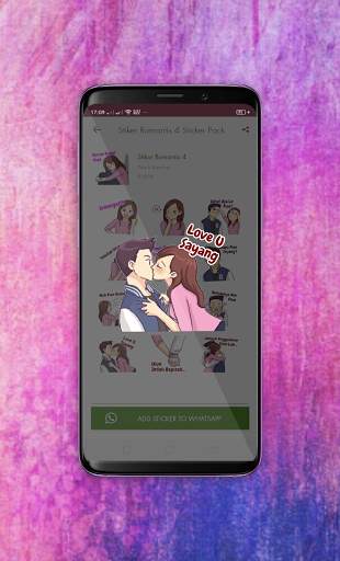 Stiker WA Romantis Bahasa Banjar screenshot 4