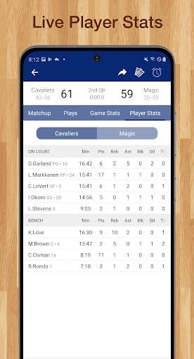Scores App: for NBA Basketball screenshot 5