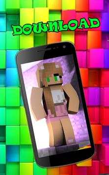 Girls skins for minecraft pe screenshot 1
