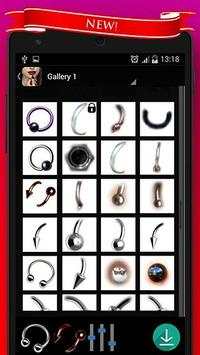 Piercing Camera Photo editor screenshot 4