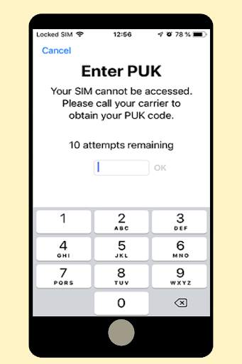 Sim Puk Code Unlock Guide screenshot 2