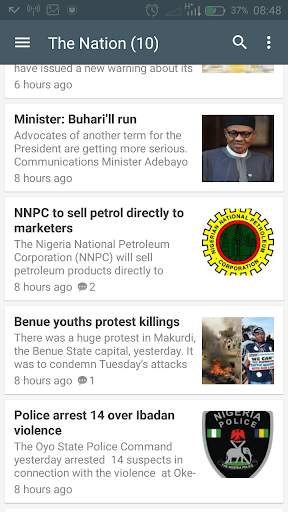 Nigeria Newspapers screenshot 2