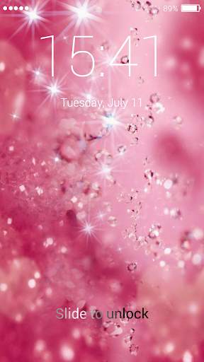 Glitter Lock Screen 5 تصوير الشاشة