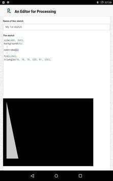 An Editor for Processing 1 تصوير الشاشة
