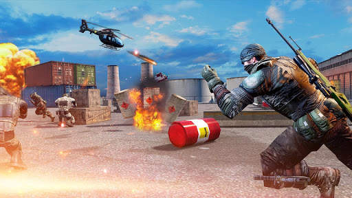 Special Forces Critical Ops Shooting Games screenshot 2