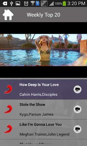 Weekly Top 20 Songs screenshot 7