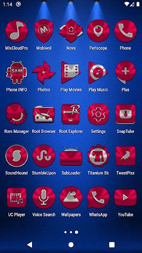 Crimson Icon Pack screenshot 5