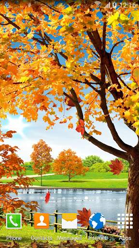 Autumn Pond Live Wallpaper screenshot 2