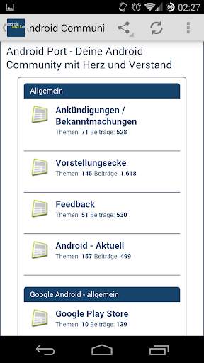 AP App (Android-Port.de) screenshot 2