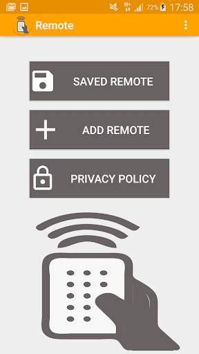 gospell set top box remote screenshot 1