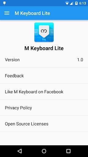 M Keyboard screenshot 4