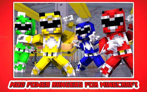 Mod Power Rangers for Minecraft 2021 screenshot 3