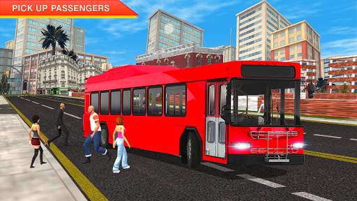 Modern City Bus Driving Game screenshot 2