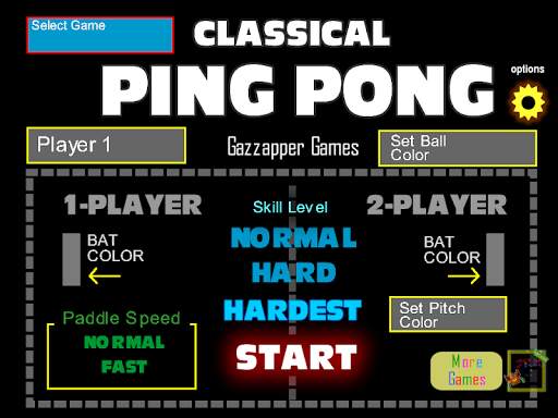Pong Tennis HD - Retro (Free 70s Arcade Game) screenshot 5
