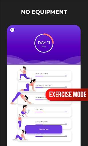 Height Increase Grow Taller, Home Workout Exercise screenshot 3