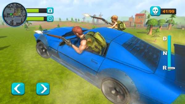 Auto Battle Royale Battleground Car Shooting Game screenshot 3