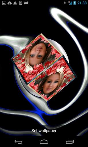Sexy 3D Live Cube Wallpaper screenshot 3
