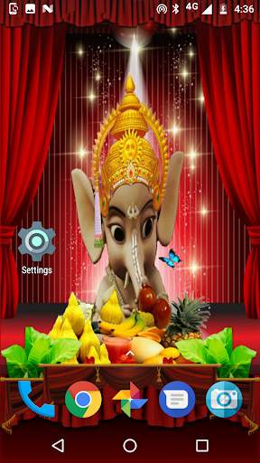 Eating Ganesha Live Wallpaper screenshot 2