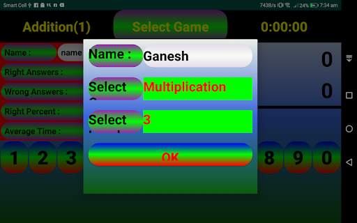 Math Operation Game screenshot 2