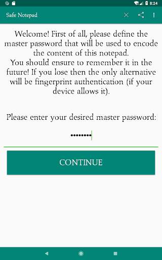 Safe Notepad - with search tool screenshot 4