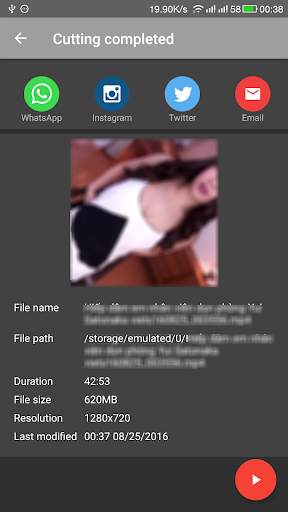Video Cutter screenshot 4