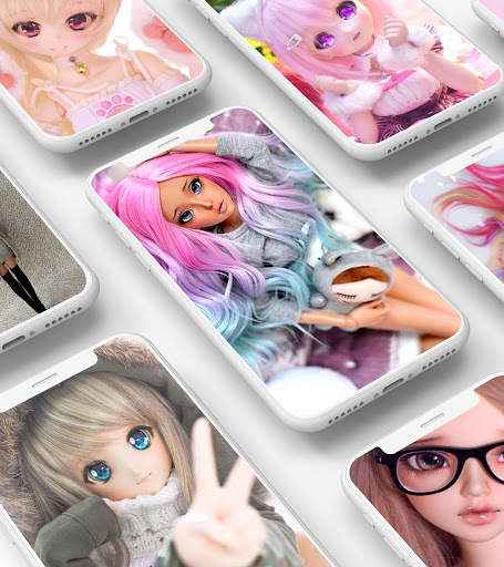 Cute Doll Wallpaper screenshot 1