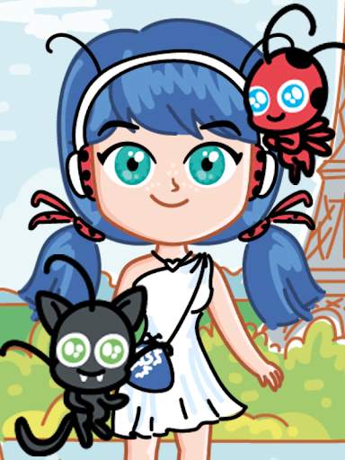 🐞 😺 Dress Up Makeup Game screenshot 5