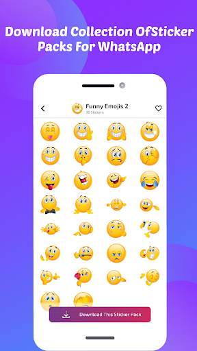 Emoji Stickers for WhatsApp - WAStickerApps screenshot 3