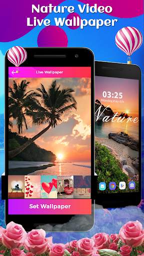 Nature Video Live Wallpaper screenshot 3