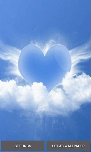 Flying Heart Live Wallpaper screenshot 1