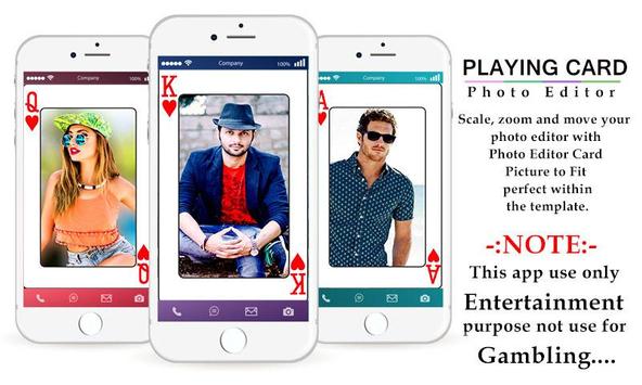 Playing Card Photo Editor screenshot 2