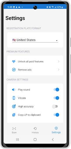 Mobile LPR screenshot 6