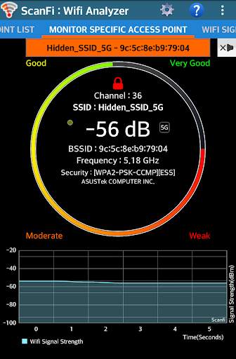ScanFi : WiFi Analyzer and Surveyor screenshot 2
