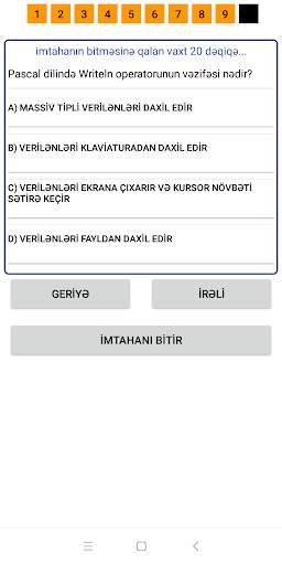 Informatika beledcisi screenshot 4