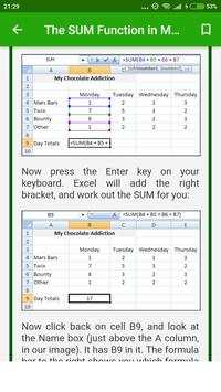 Learn MS Excel screenshot 6