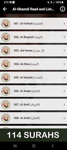 Saad Al Ghamidi Quran Offline screenshot 5