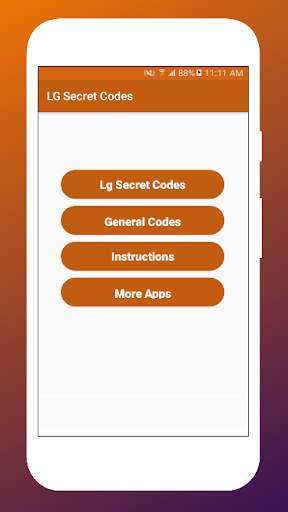 Secret Codes for LG Mobiles screenshot 1