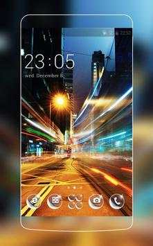 Dynamic City Night :Neon Light Street HDWallpaper screenshot 1