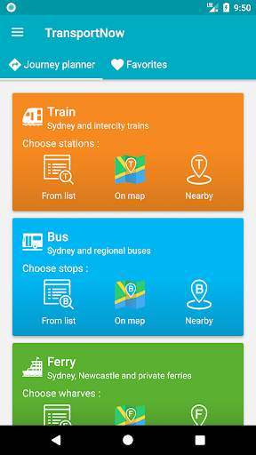 Transport Now Sydney - train, metro, bus and ferry screenshot 2